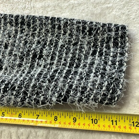 JOSEPH Ribkoff Black & White Cowl Neck Sweater Top Size 10 - Picture 8 of 10